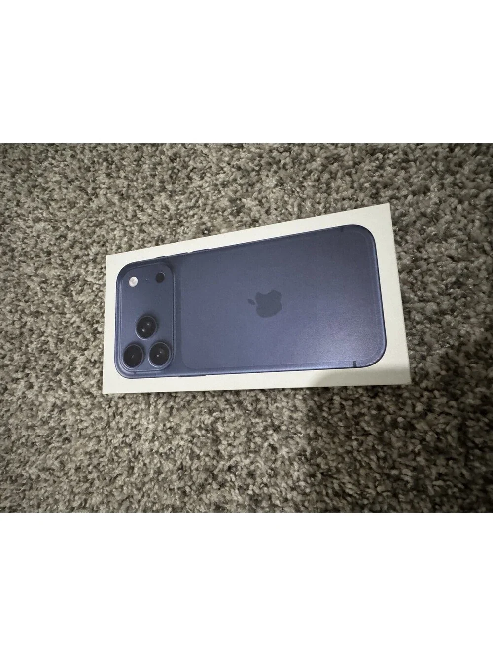 Apple iPhone 17 Pro Blue EMPTY BOX ONLY